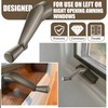 Avenuebool 3/8 Inch Window Crank Handle with T-Handle, Fits 3/8