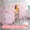 Students Dorm Bunk Bed Curtains Privacy Bed Shading Curtain Net
