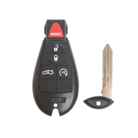 Programmable Keyfob, Replacement Car Keys Fob and DIY Programmer Kit for 2008-2012 Dodge RAM/Durango//Charger/Challenger/Town and Country Remote IYZ-C01