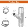 mscrp 1 Set 1" to 5/8 CAB Heater Y Fitting