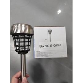 Solar Bug Zapper Outdoor 4 Pack, Garden Mosquito Zapper Waterproof & Cordless & Rechargeable & Auto On/Off，Flying Insect Zapper Mosquito Killer Lamp Mosquito Catcher Decorative Light for Patio