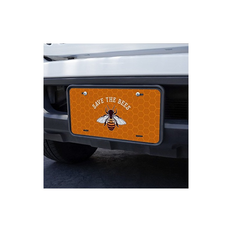 GRAPHICS & MORE Save The Bees Honey Novelty Metal Vanity