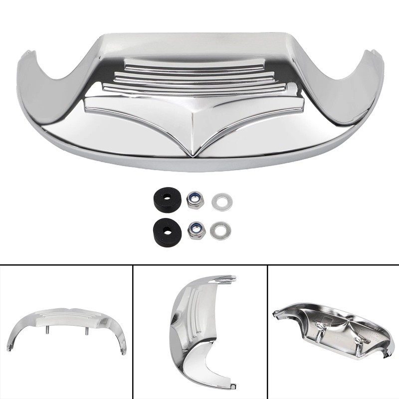 Unbranded Chrome Front Fender Tip Trim For Harley Electra Glide