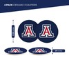 Desert Cactus University of Arizona Ceramic Coasters 4 Pack UA