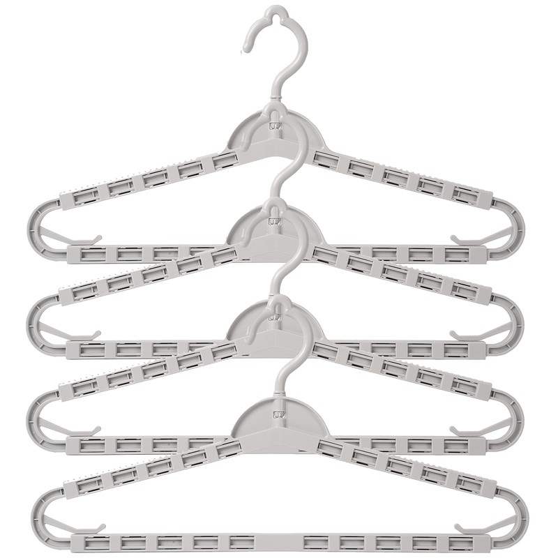 Foshine 4 Pack Extra Large Hangers Big Clothes Hangers Enlarge