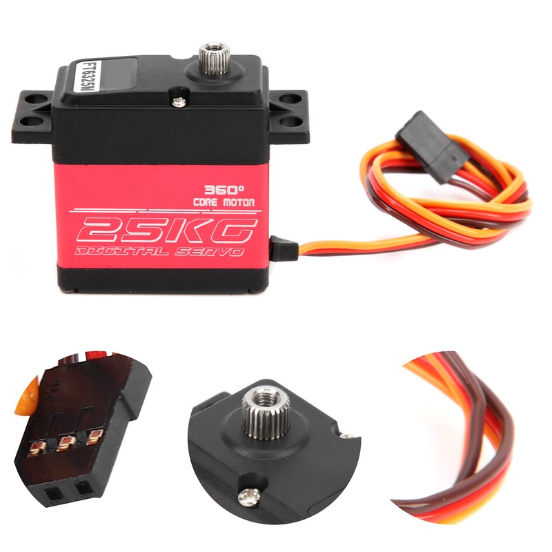 FT6325M 25KG Standard Metal Gear Servo High Torque RC Servo