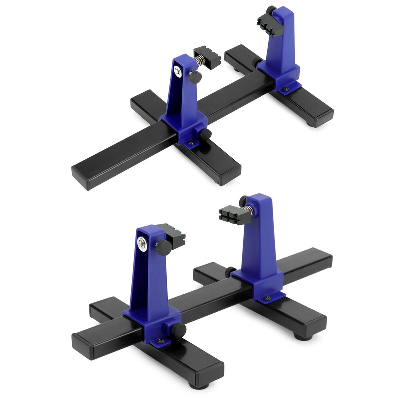 QWORK Adjustable Printed Circuit Board Holder Frame, PCB Holder Frame