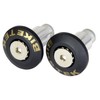 BEWFLSBK - BikeTek Flush Fit Bar Ends Black