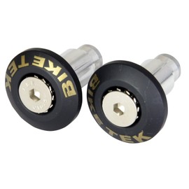 BEWFLSBK - BikeTek Flush Fit Bar Ends Black