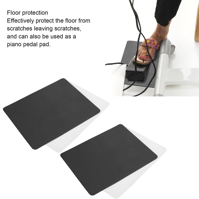 4pcs Sewing Machine Foot Pedal Mat, Non Slip Pad for