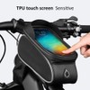Bike Frame Bag Splash Proof Bike Pouch Bag Touch Screen