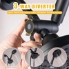 SUBEIXI 2 Handle Shower Faucet Wall Mounted Two Handles Shower