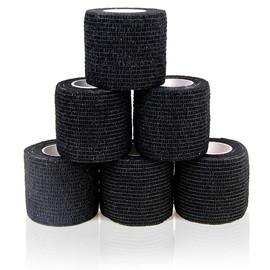 AUPCON Vet Wrap Cohesive Bandages Bulk Self Adhesive Bandage Wrap Self Adherent Wrap Non-Woven for Dogs Pet Animals & Ankle Sprains & Swelling (3 Inch Blue Claw)