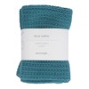 Ecovask Face Cloth 2pk Organic Cotton, Cornflower