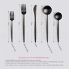 Homelux Theory 18/10 Stainless Steel Silverware Set, 2 Sets of