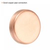sourcing map Copper End Cap Pipe Fitting Sweat Plug Connection