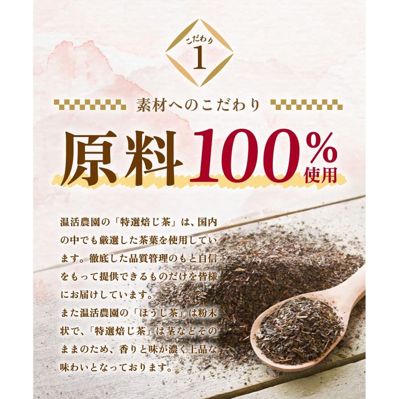Warm Farm Japanese Special Roasted Tea Bags 0.1 oz (3