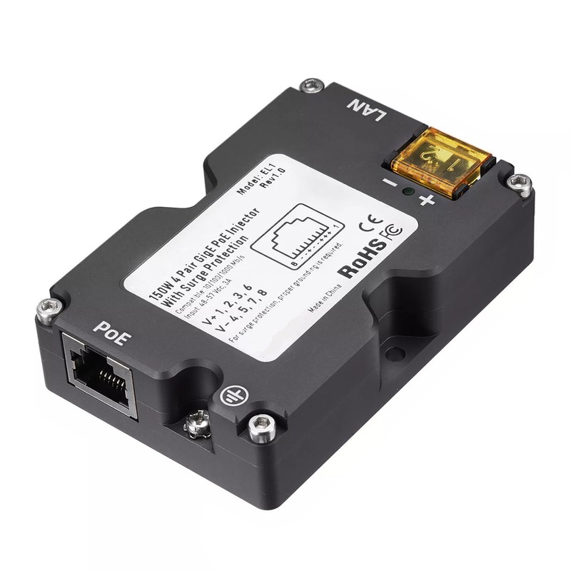 Power Over Ethernet Injector 150W Gigabit Passive Power Over Ethernet