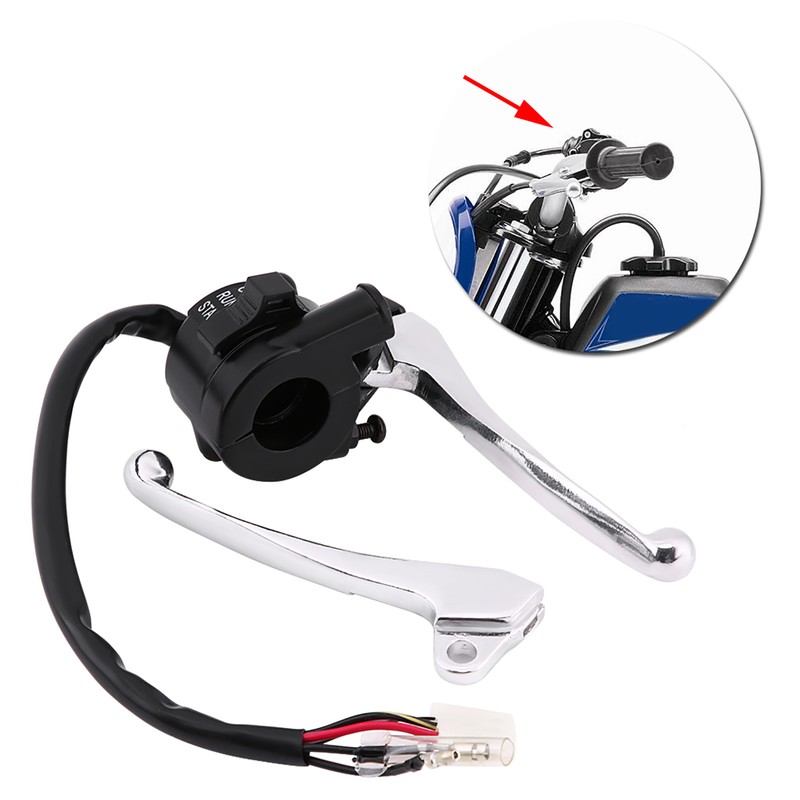 Brake Lever Hand Grip Throttle Cable Kit for PW50