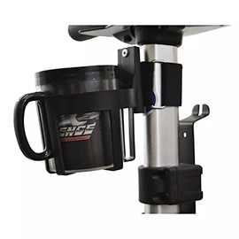 Molded Plastic Cup Holder – Fits Most Power Chairs and Scooters – Vertical Mount