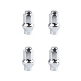 Tusk (4 Pack) Tusk Tapered Lug Nut 10mm x 1.25mm Thread Pitch w/14mm Head Chrome