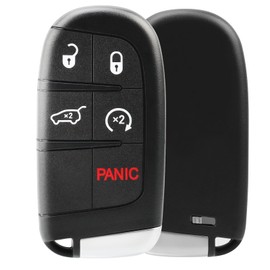 NPAUTO Key Fob Replacement for Jeep Grand Cherokee 2014 2015 2016 2017 2018 2019 2020 2021 2022 - Keyless Entry Remote Control Start Proximity Smart Car Key Fobs, M3N-40821302, 68143505AC, 68143505AA