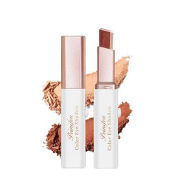 Sparfar 2 Color Gradient Eye Shadow Stick Waterproof Glitter Eyeshadow Pen 2g - 03# Red Brown