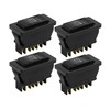 sourcing map Electric Window Regulator Switch Universal Pack of 4