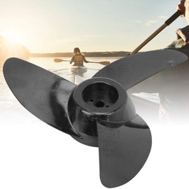 VGEBY Propeller Electric Thruster, 24V48V Plastic Marine Propeller Kit Electric Thruster Trolling Motor Parts Propeller Accessory