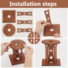 FINGERINSPIRE Wooden Kumihimo Braiding Discs Set 32 Slot Kumihimo Set