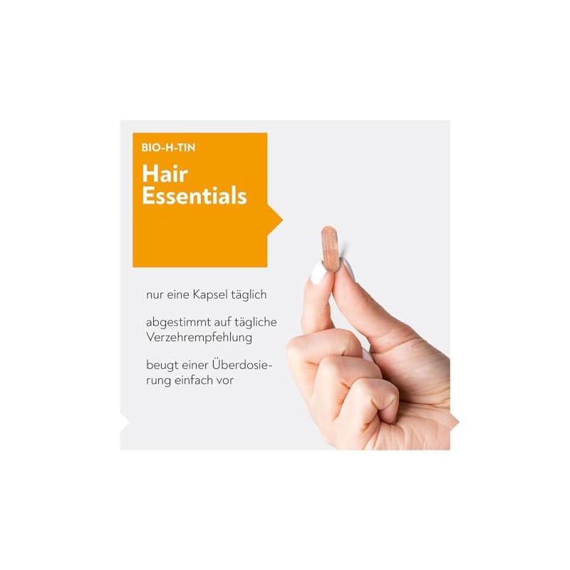 Bio-H-Tin Hair Essentials Micronutrient Capsules Pack of 90