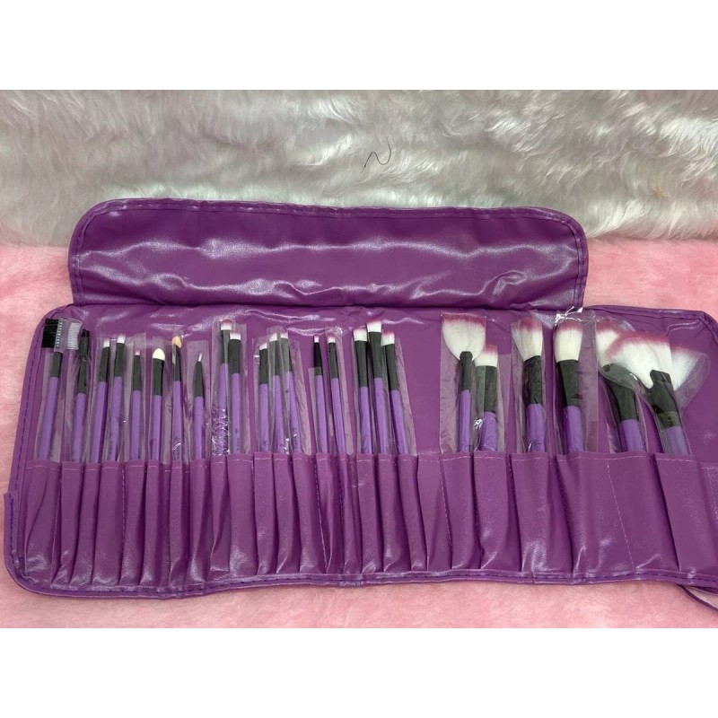 Cosmetitodo Brochas De Maquillaje Profesional De 24 Piezas Económicas
