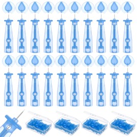 200 pcs Sterile Needles, Disposable Acne Needle Effective Clear Skin Pimple Popper Tool Kit for Milia,Pimples, Blackhead and Blemish Remover