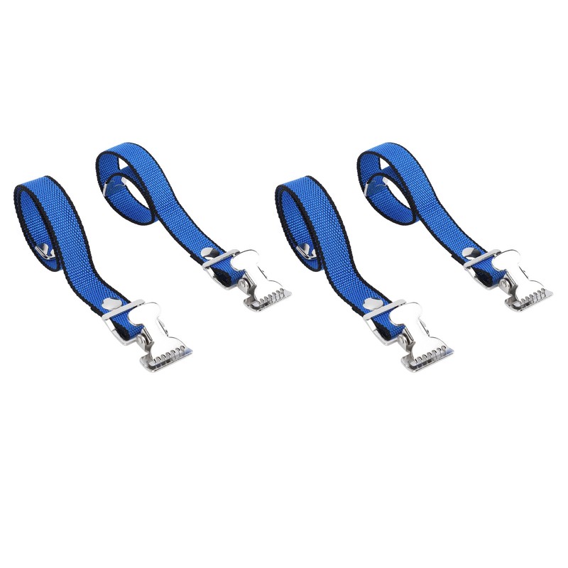 4Pcs Drywall Stilts Straps Flexible Nylon Aluminum Alloy Buckle Adjustable