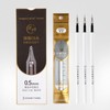 MengRan 10 Pcs Gel Pen Refills,0.5mm Tip Fine Point,Quick Drying
