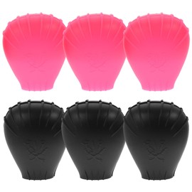 Angoily 6pcs Makeup Brush Covers Protective Sleeves for Cosmetics Brushes Dustproof and Easy to Store Essential