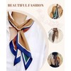 Clysoru Silk Neck Scarf Printed Scarves Head Women'S Fashion Oblique
