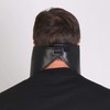 Hot Leathers Skull Face Leather Neck Warmer (Black)