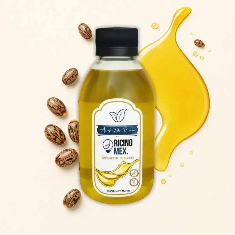 Aceite De Ricino Puro Y Orgánico 250 Ml - Corporal