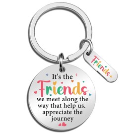 Cxulquvs Friends Gifts for Women Best Friendship Keychain for Women Bff Besite Cute Bestfriend Birthday Christmas Gifts Ideas for Friends Female