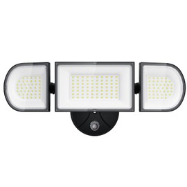 iMaihom 130W Led Flood Light Outdoor,Dusk to Dawn Outdoor Lighting, 13000LM Outdoor Lights, 3 Adjustable Heads Security Lights with Photocell, IP65 Waterproof 6500K Outside Flood Light for Yard Garage