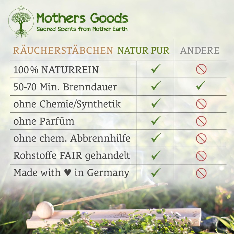 100% Pure Natural Incense Sticks - Maydi Incense - Pure