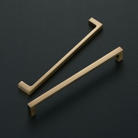 Ravinte Champagne Bronze Kitchen Square Cabinet Handles 7-1/2 Inch 5 Pack