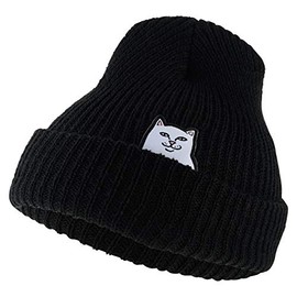 RIPNDIP, Lord Nermal Rib Beanie, Black, black