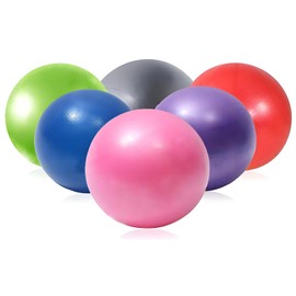 YoXinKau Kids Ball Colorful Ball Soft Vinyl Exercise Diet Exercise Indoor Outdoor Birthday Present Gift (Mixed Colors)