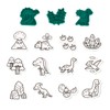 Janod - Stampinoo Dinosaur Set - 15 Ink Pads and