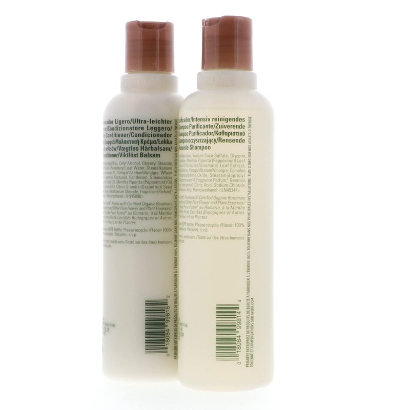 Aveda Rosemary Mint Shampoo & Conditioner Duo 8.5 oz