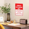 Compact Car Parking Only Violators Will Be Towed at Owner's