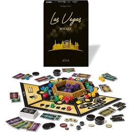 Ravensburger Las Vegas Royale Strategy Board Game for Ages 8 & Up - 20th Anniversary Edition Alea