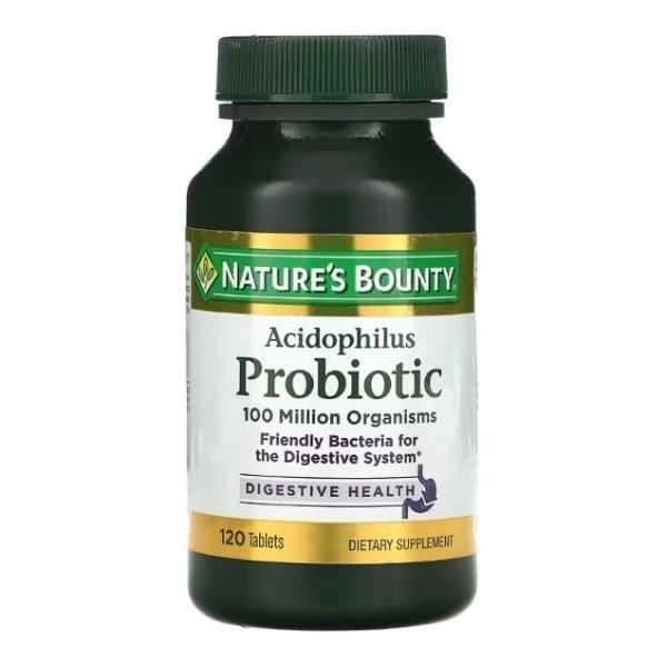Nature’s Bounty Acidophilus 100 Millones UFC – Apoya la Salud